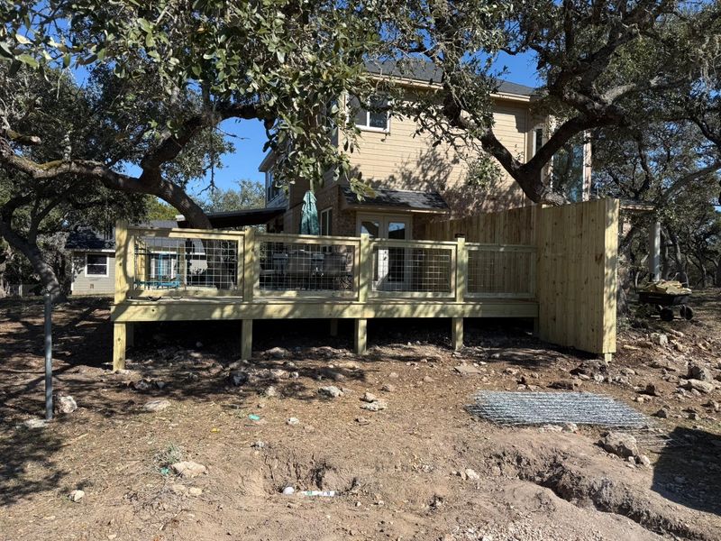 Deck/fence work