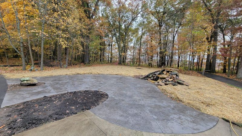 Stamped Concrete Installation