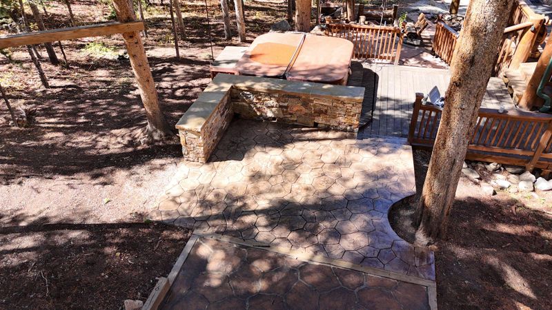 stamped concrete