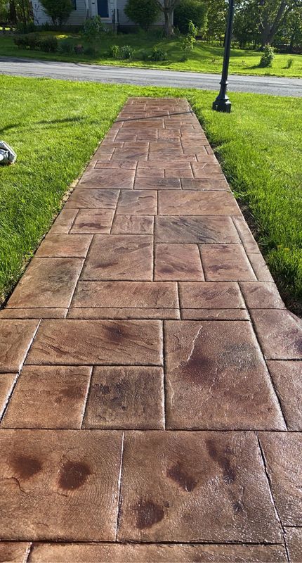 Concrete Maintenance Recolor and Resealing