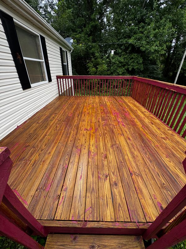 Deck and Patio Cleaning