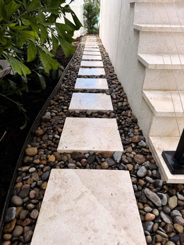 Rocks And Mulch
