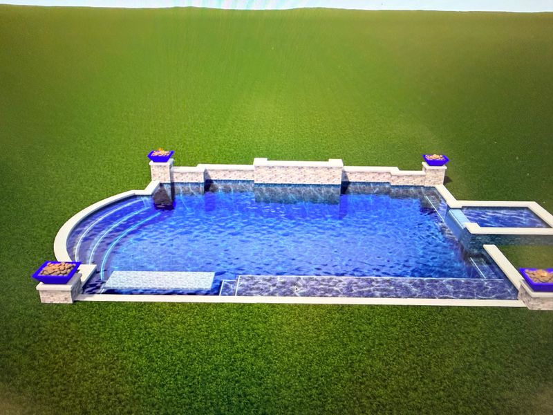 Pool Deck Paving