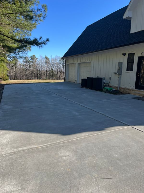 Concrete pouring and finishing
