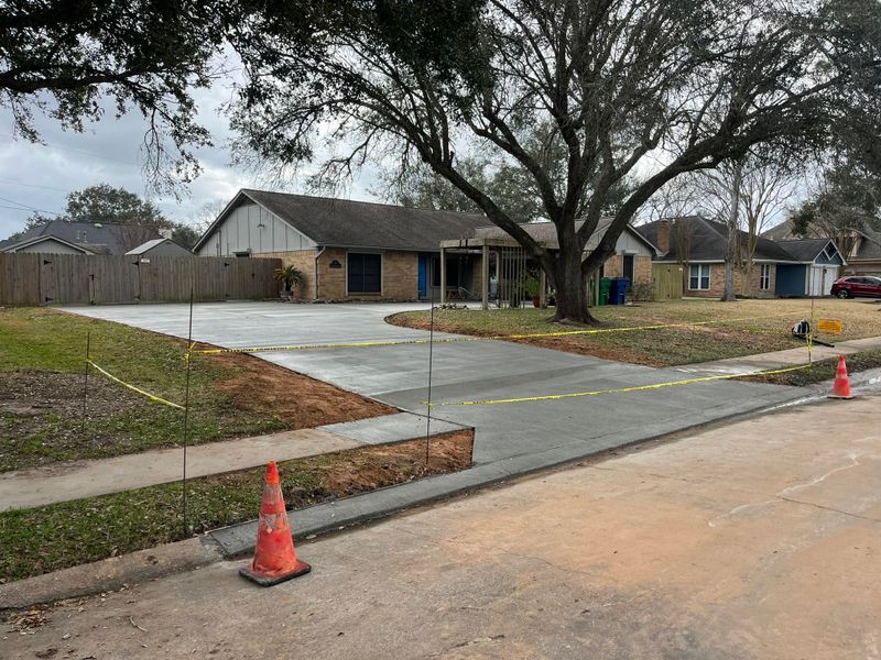 Sidewalk Installation