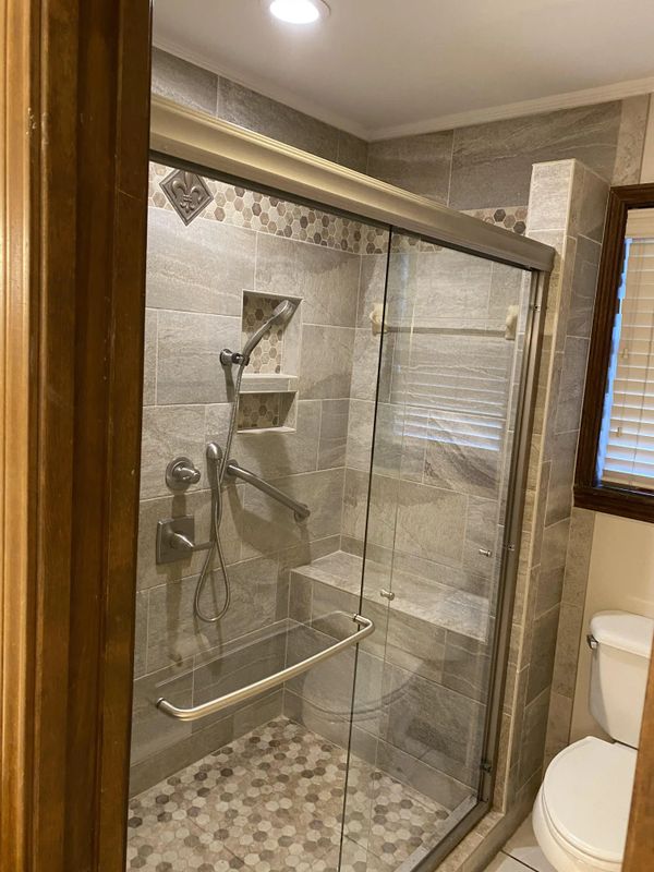 Tile installation 