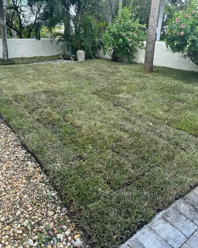 Sod installed