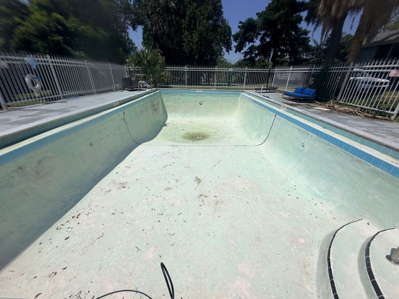 GREEN to LU BLUE-tiful Pool Restoration