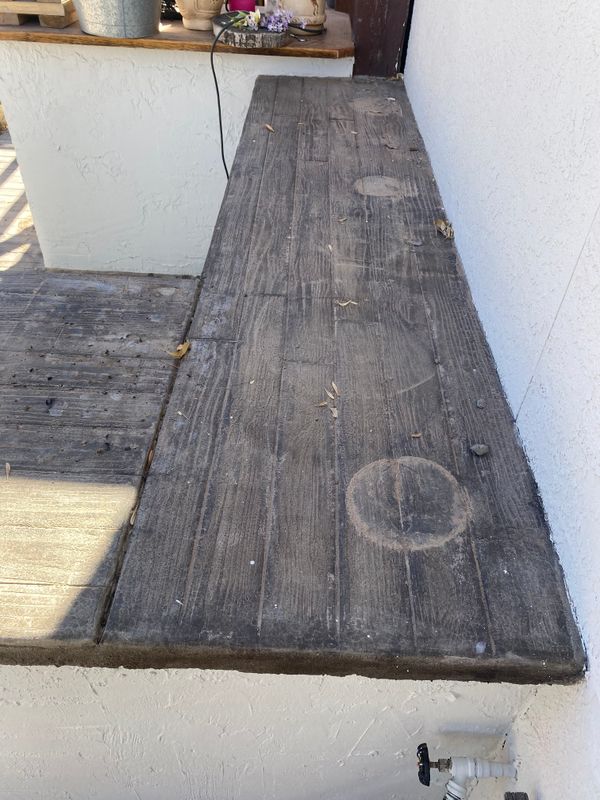 Concrete Color and Crack Repair