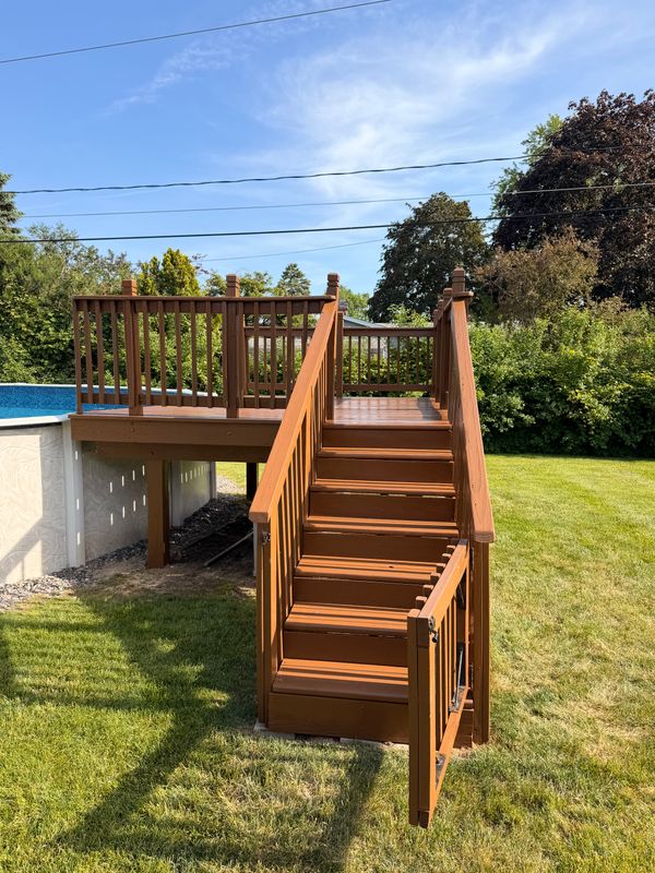Deck Staining
