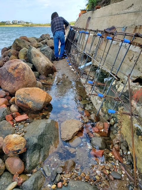 Seawall Concrete Repair