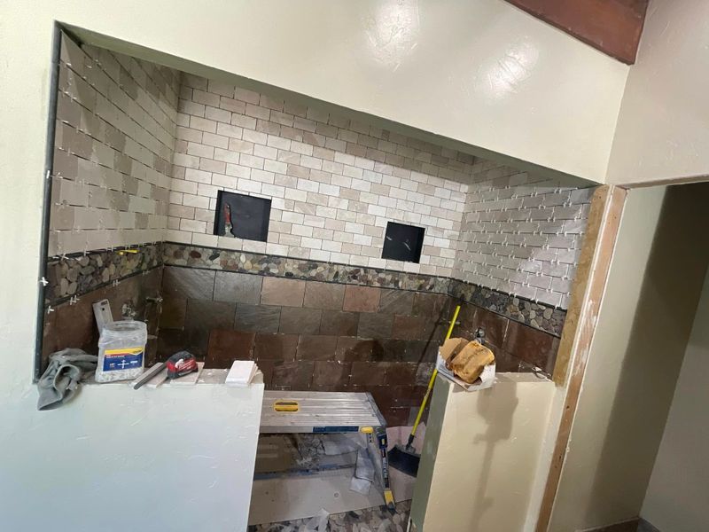 Backsplash Installation