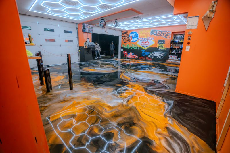 Metallic Floors