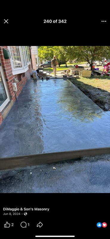 Decorative concrete
