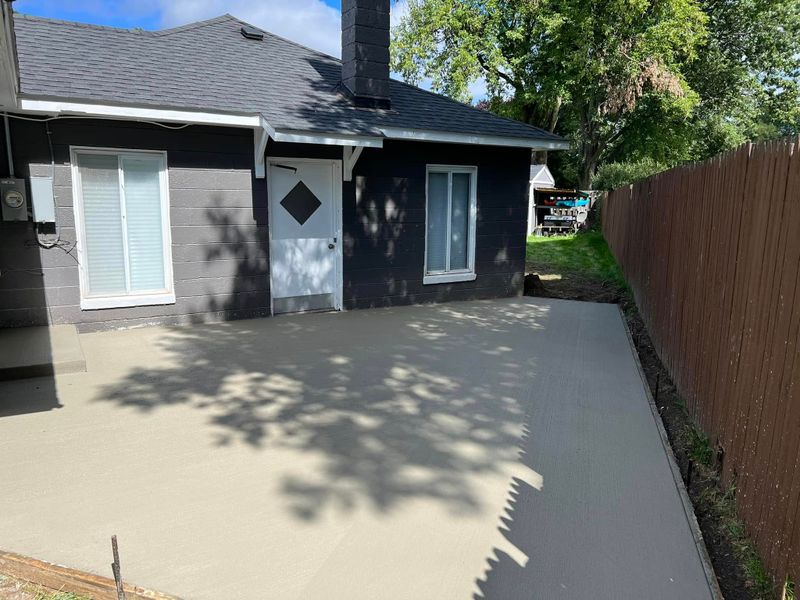 Concrete Patio