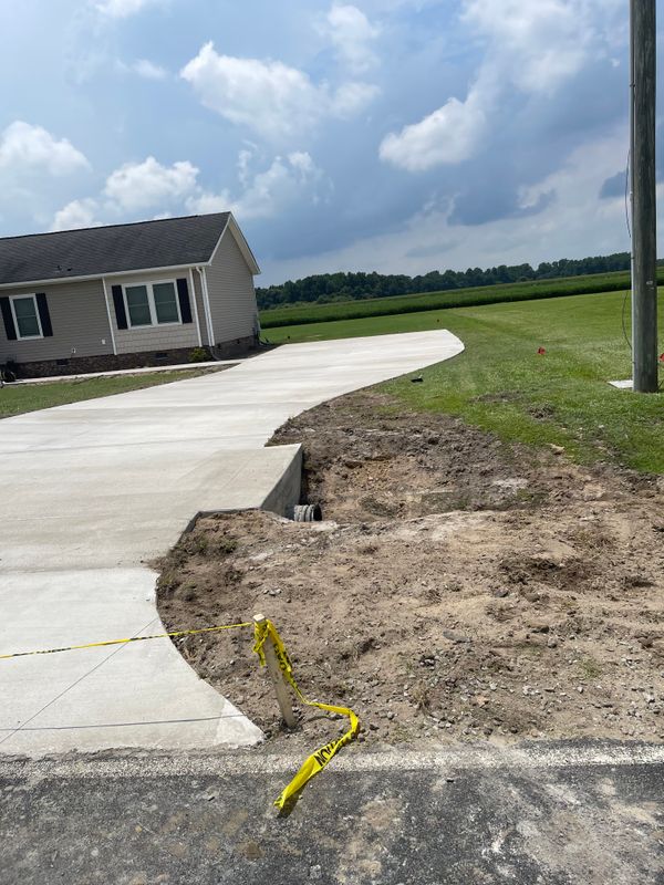 Concrete Driveway installation