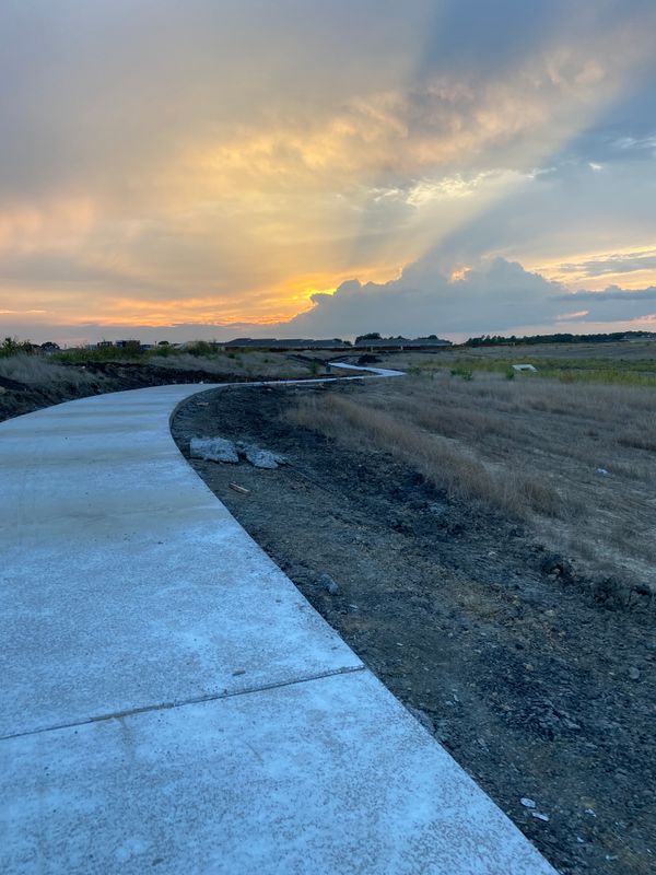 Concrete Walkway