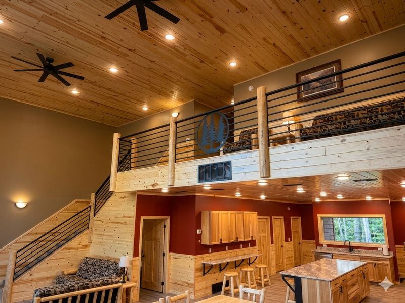 Custom Metal Fabrication at Finn n Feather Resort on Lake Andrusia