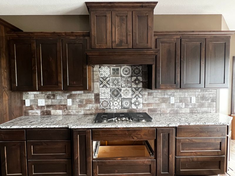 Tile work