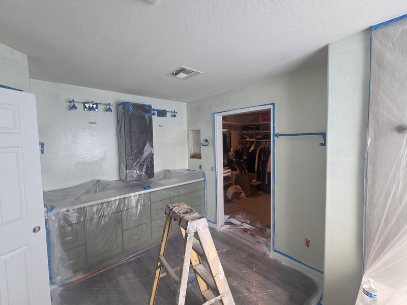 Kitchen Cabinet Repainting