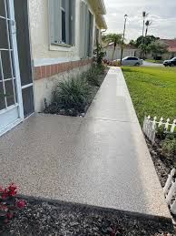 Sidewalk Resin Coating