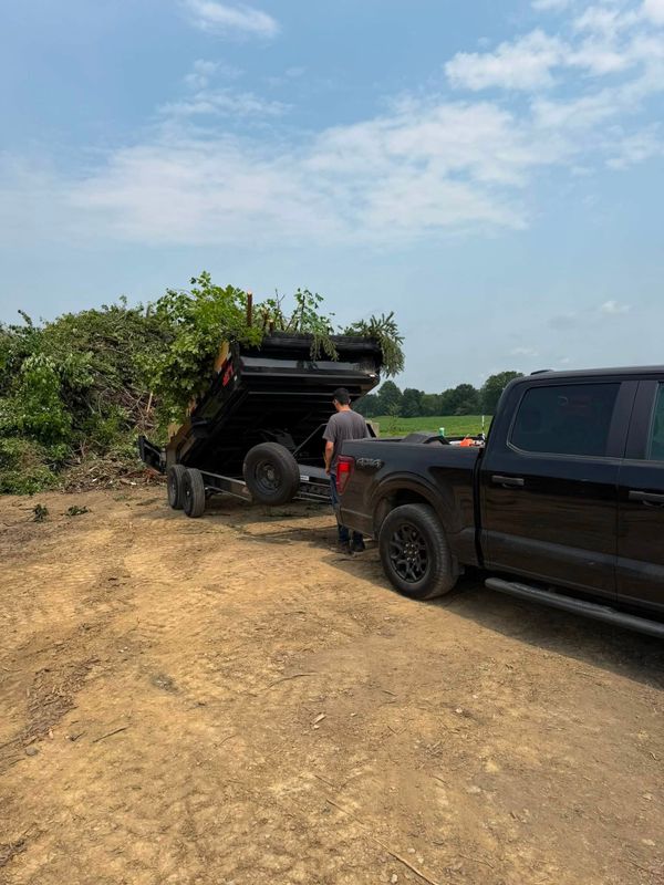 14' Dump Trailer Delivery Service