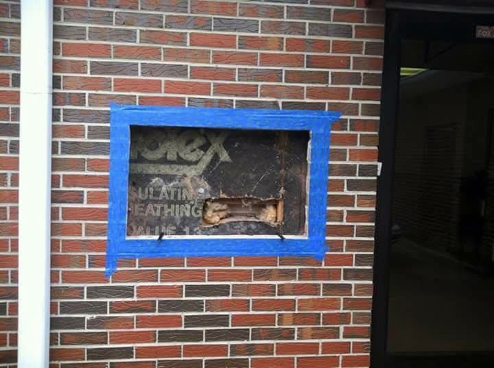 Cracked Brick And Mortar Repair