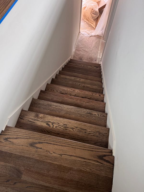 Solid hardwood installation