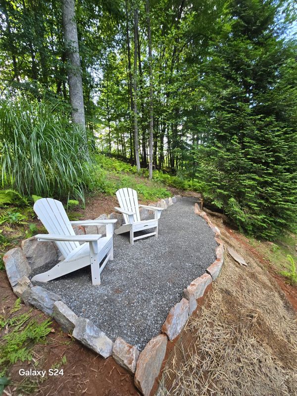 Stone work and walk ways