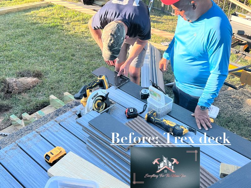 Outdoor carpentry 