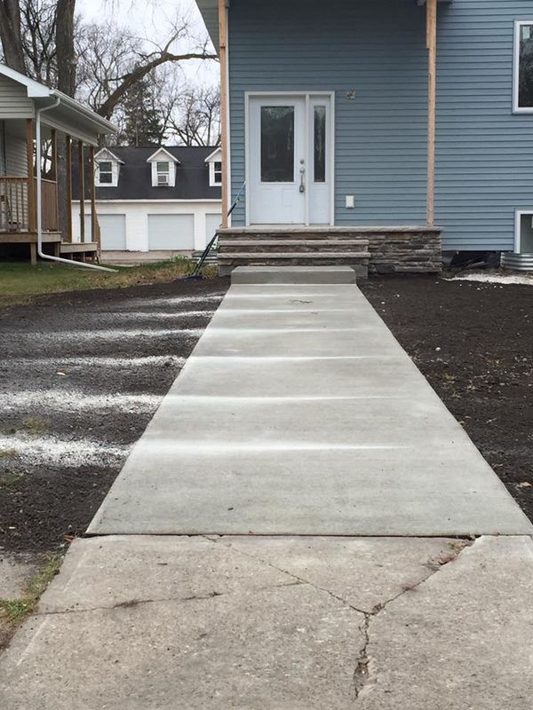 Sidewalk Installation