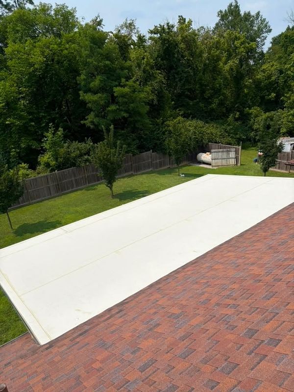 TPO roofing installation
