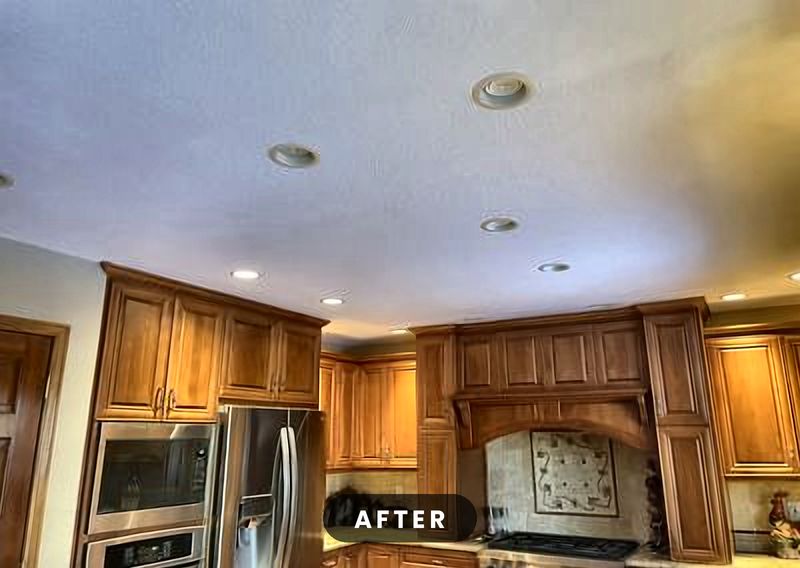 Popcorn Ceiling Removal & Repair