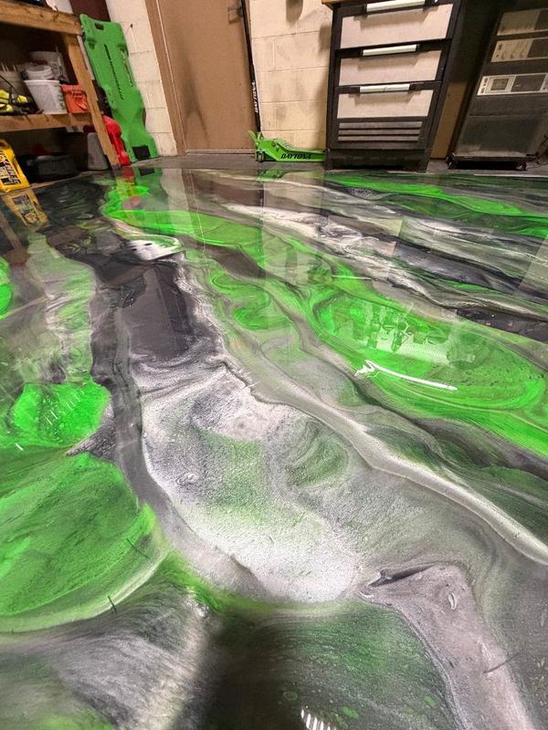 Epoxy Metallic Floors