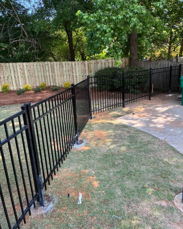Ornamental Aluminum Fence