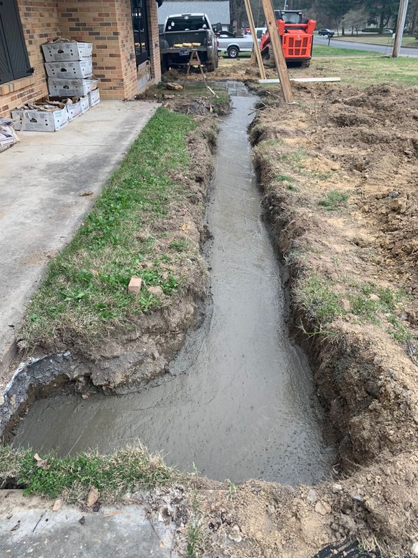 Concrete pouring and finishing