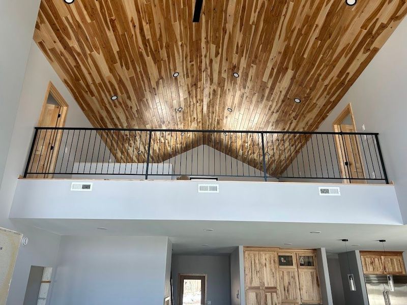 Custom Metal Staircase Railings Installed in Frazee MN