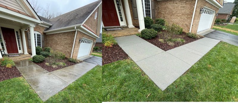 Driveway and Sidewalk Cleaning