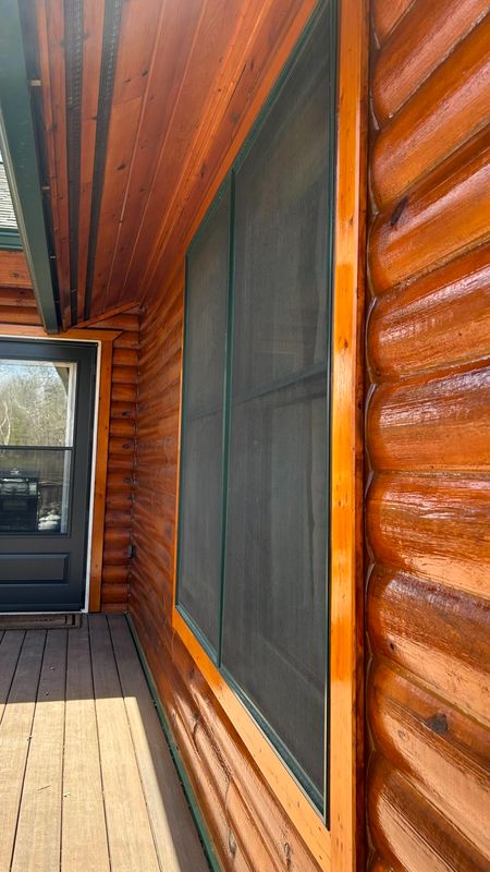 Log Home Refinishing