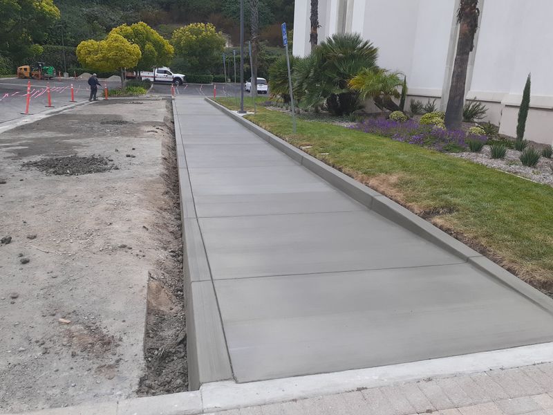 Sidewalk Installation