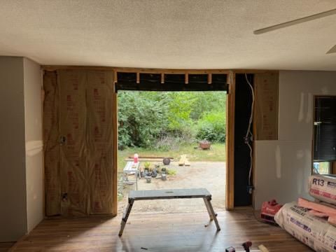 Carbondale Roof Leak repair and Drywall installation