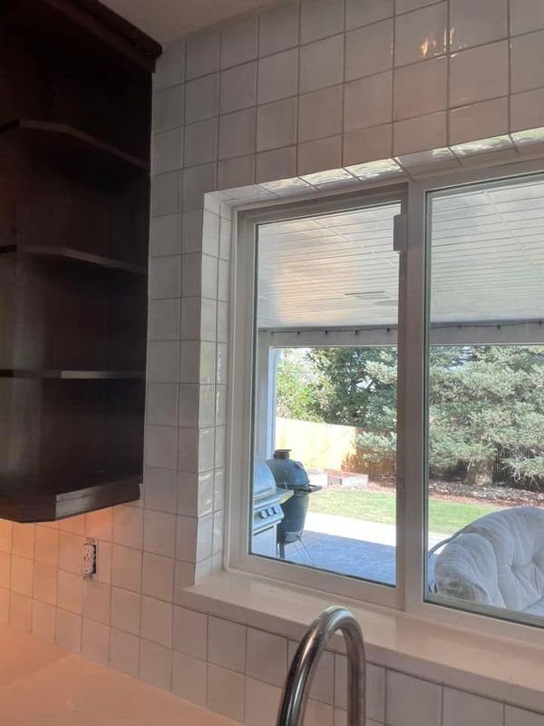 Backsplash Install 