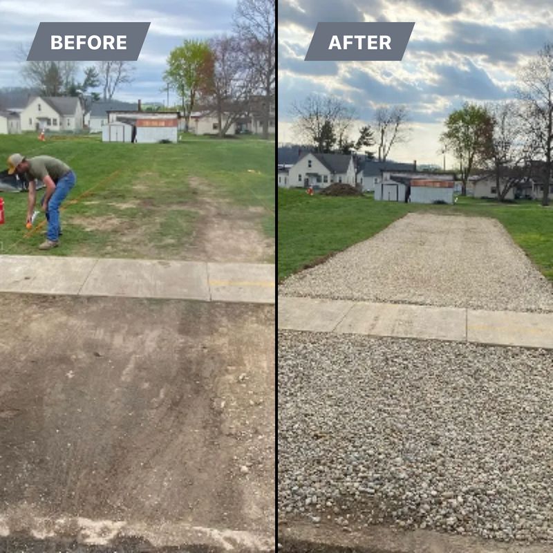 Shed Pad & Parking Area Installation gallery