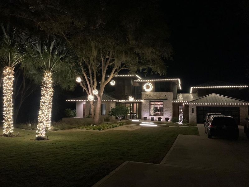 Christmas Light Installation
