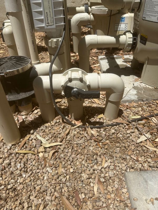 Swimming pool equipment repair