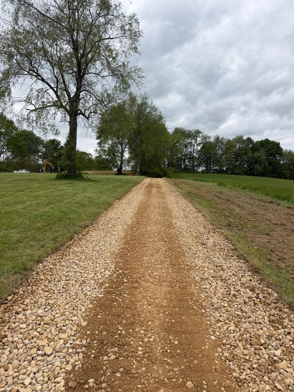 Road Bed/Driveway Installation
