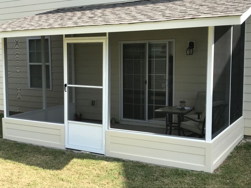Panel Roof Screen Enclosure