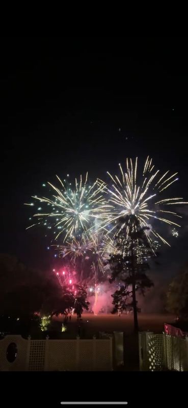 # Wedding Fireworks at Hewitt Oaks in Bluffton, South Carolina