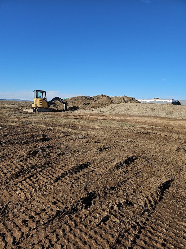 Excavation and new septic systems