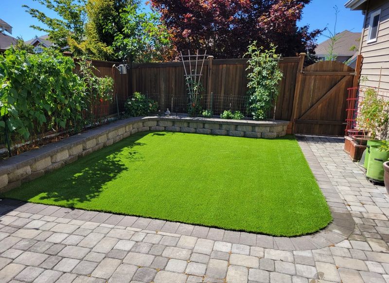 Patio Turf Installation
